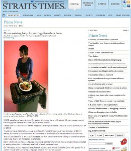 straits times eating disorder