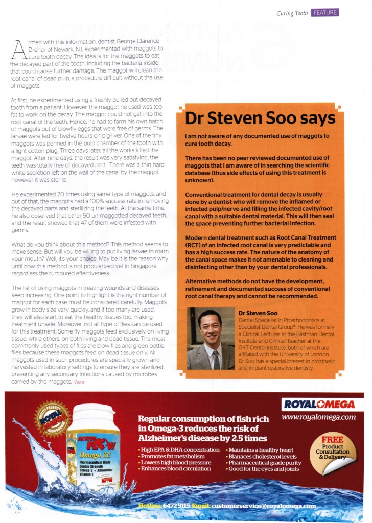 Prime Magazine Dr Soo - Feb March 2014 2
