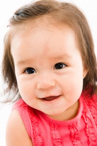 Baby Girl in Red - high Res