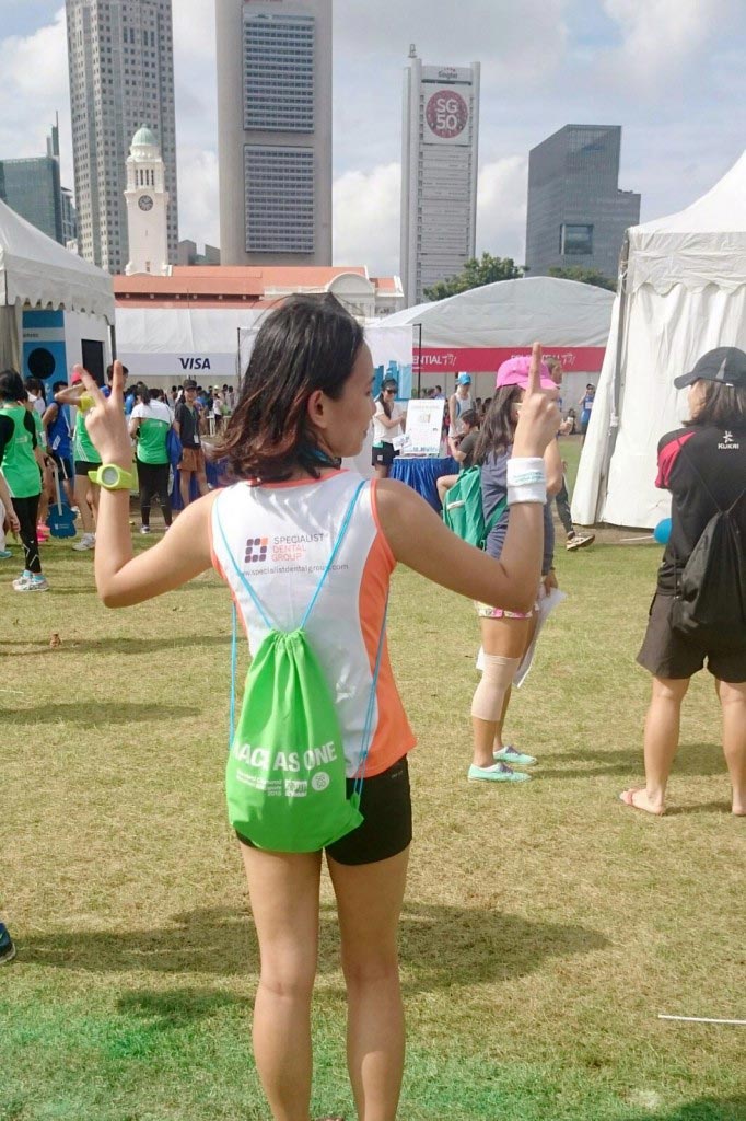 Dental Clinic at Standard Chartered Marathon 2015