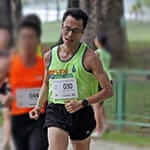 Dr Ansgar Cheng, Dental Specialist in Prosthodontics running at Wings Cross Country Championship