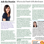 Maple Leaf Times, March 2016: What to do if teeth shift after braces