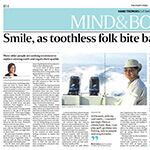 The Straits Times (8 Nov 2016): Smile, as Toothless Folk Bite Back (Dr Ho Kok Sen)