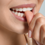 Nail biting affects your dental health